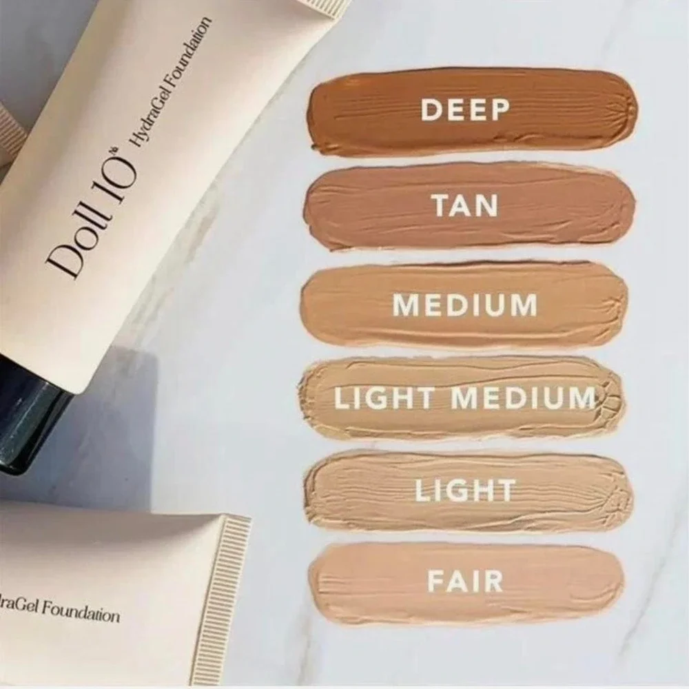 Doll 10 Hydra Gel Foundation‎ 30 ml 1 oz Deep Tan New and Sealed